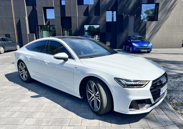 Audi A7 cena 214000 przebieg: 68000, rok produkcji 2019 z Kraków małe 46